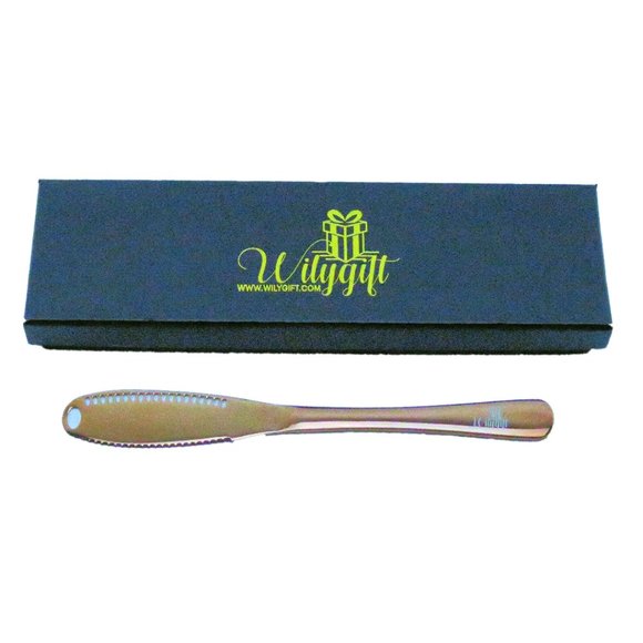 ROSEGOLD STAINLESS STEEL BUTTER SPREADER KNIFE - Picture 9 of 11